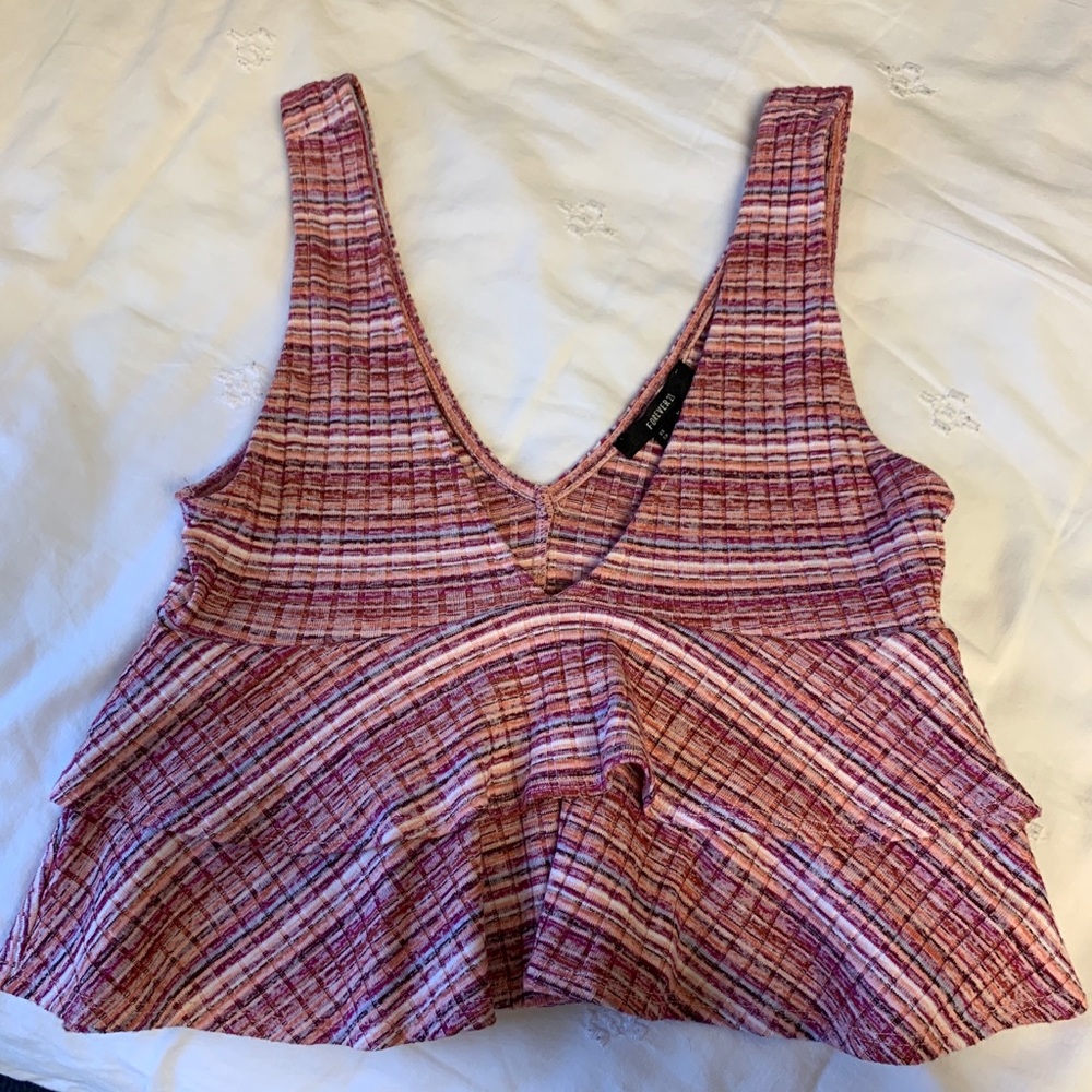 Forever 21 M multicolored tank top